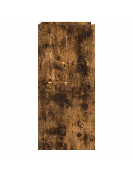 Scaffale da parete A parete Rovere Fumo 80 x 36 x 80 cm