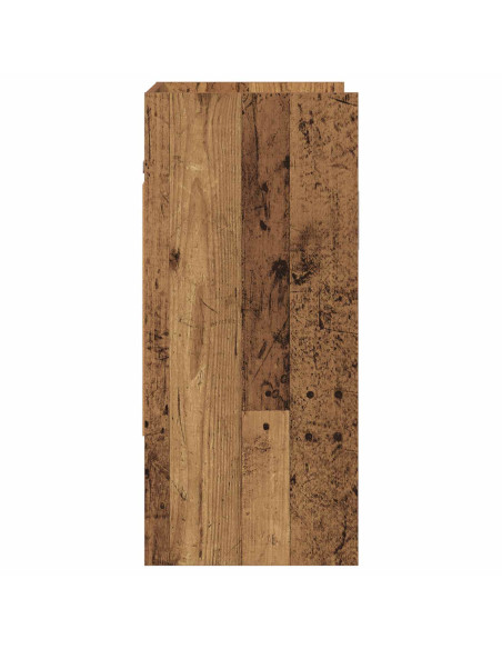 Scaffale da parete A parete Legno antico 80 x 36 x 80 cm