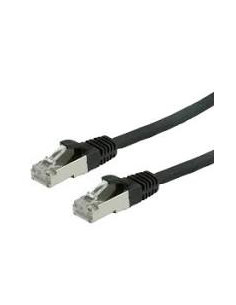 CAVO RETE S/FTP CAT.6 3MT NERO DOPPIA SCHERMATURA