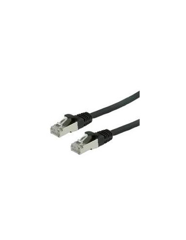 CAVO RETE S/FTP CAT.6 3MT NERO DOPPIA SCHERMATURA