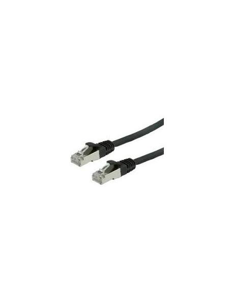 CAVO RETE S/FTP CAT.6 3MT NERO DOPPIA SCHERMATURA