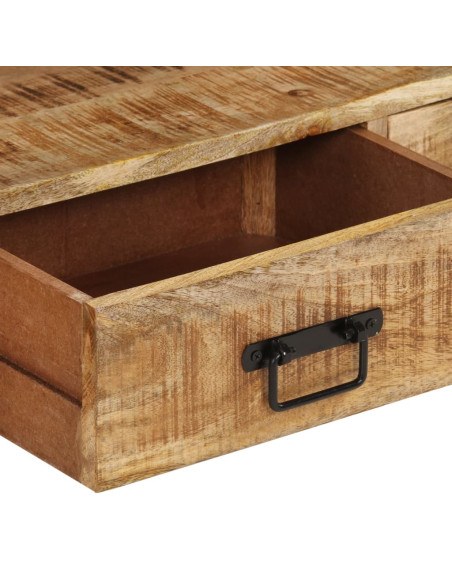 Mobile Porta TV 120x30x45 cm in Legno Massello di Mango