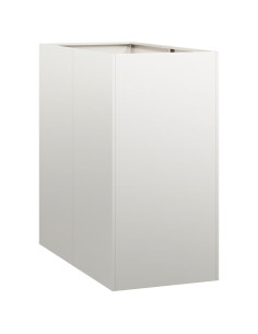 Fioriera 40x80x80 cm in Acciaio Inox