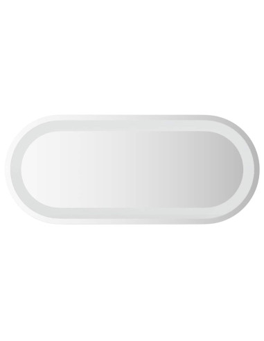 Specchio da Bagno LED 70x30 cm Ovale