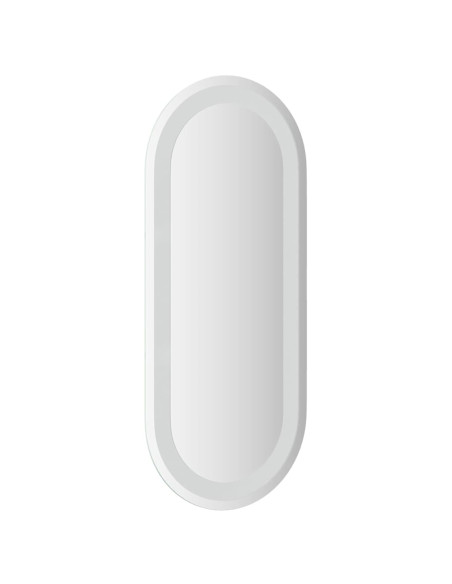 Specchio da Bagno LED 70x30 cm Ovale