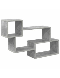 Mensola sospesa A parete Grigio 87 x 20 x 55 cm