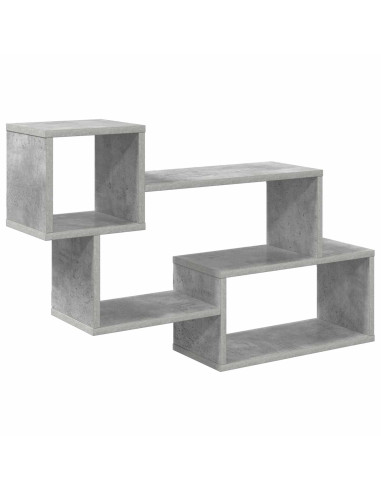 Mensola sospesa A parete Grigio 87 x 20 x 55 cm