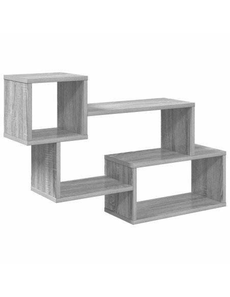 Mensola sospesa A parete Grigio 87 x 20 x 55 cm