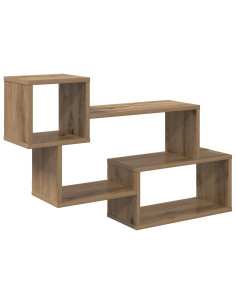 Mensola sospesa A parete Marrone 87 x 20 x 55 cm