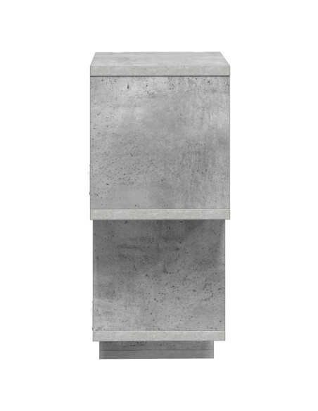 Mensola sospesa A parete Grigio 87 x 20 x 55 cm