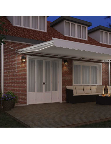 Tessuto per Tenda Bianco 600 × 350 cm Poliestere
