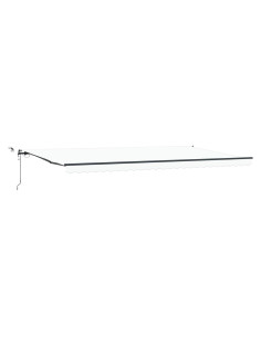 Tessuto per Tenda Bianco 600 × 350 cm Poliestere 2