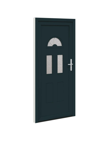 Porta Frontale Antracite 98 x 198 cm PVC