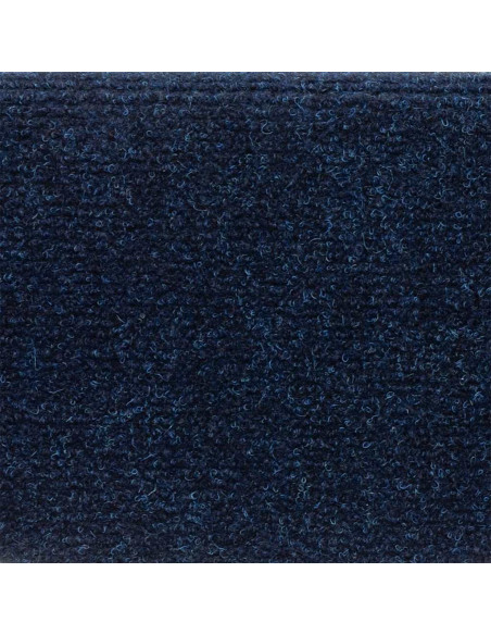 Tappetini per scale autoadesivi 20 pz 56x17x3 cm blu navy semicircolari