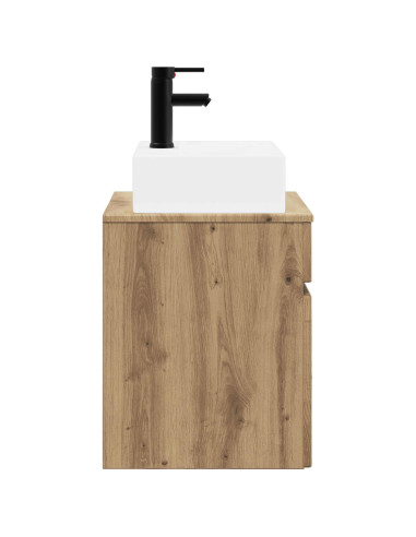 Mobile Lavabo da Parete Rovere Artigianale 39 x 41 x 62,5 cm