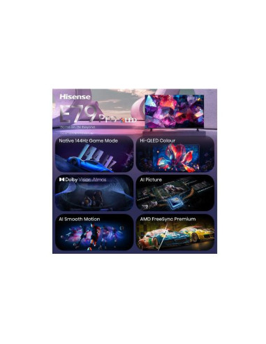 85 E79S PRO QLED 4K UHD VIDAA 144HZ