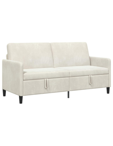 Divano con Storage Crema 172 x 78 x 87 cm Poliestere