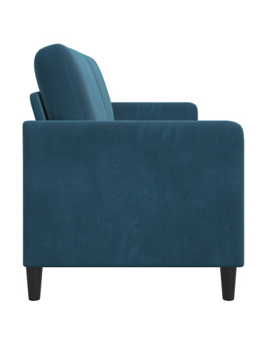 Divano con Storage Blu 172 x 78 x 87 cm Poliestere