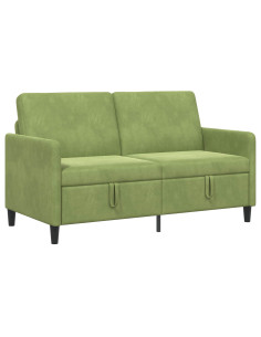 Divano con Storage Verde chiaro 152 x 78 x 87 cm Poliestere 2