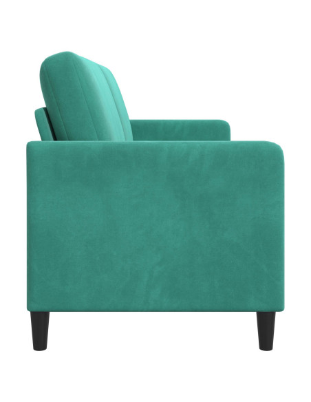 Divano con Storage Turchese 172 x 78 x 87 cm Poliestere