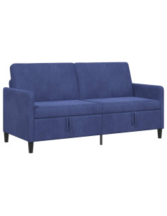 Divano con Storage Blu Polizia 172 x 78 x 87 cm Poliestere 2
