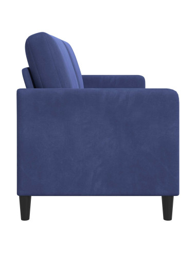 Divano con Storage Blu Polizia 172 x 78 x 87 cm Poliestere