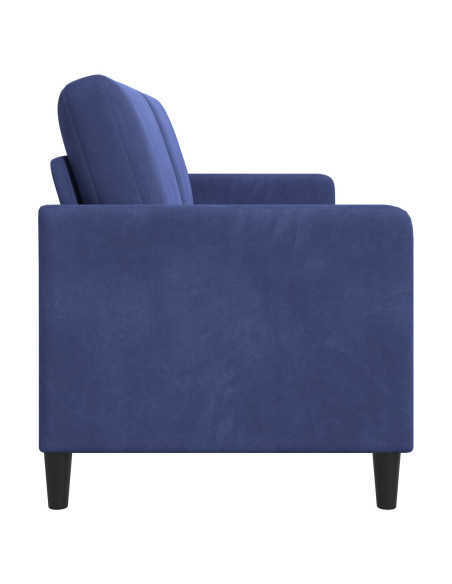 Divano con Storage Blu Polizia 172 x 78 x 87 cm Poliestere