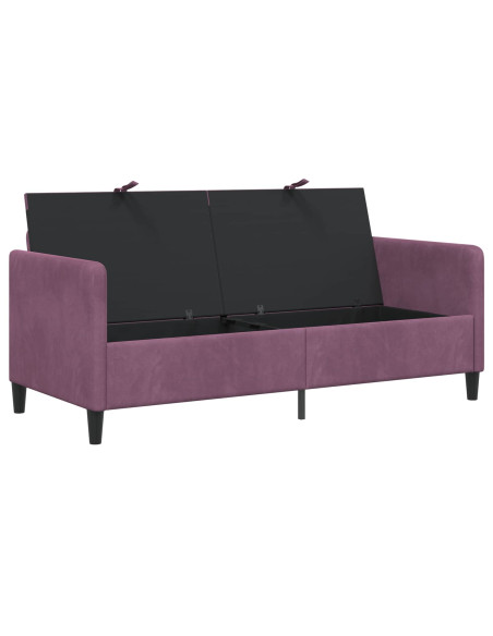 Divano con Storage Viola 172 x 78 x 87 cm Poliestere