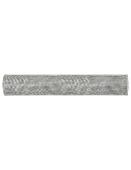 Rete per schermatura 40 x 500 cm 20 Mesh Argento