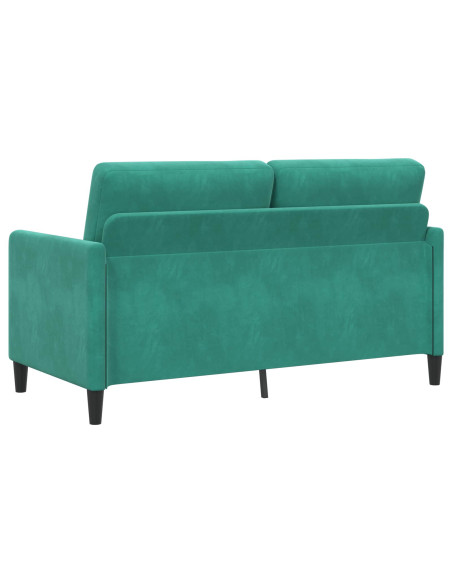 Divano con Storage Turchese 152 x 78 x 87 cm Poliestere