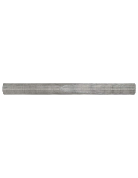 Rete per schermatura 80 x 2000 cm 20 Mesh Argento