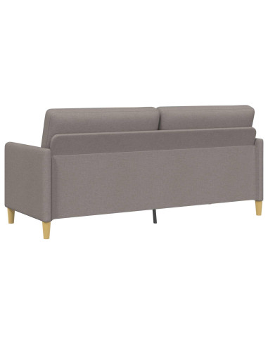 Divano con Storage Tortora 192 x 78 x 87 cm Poliestere