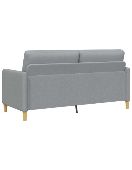 Divano con Storage Grigio Chiaro 172 x 78 x 87 cm Poliestere