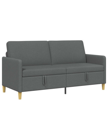Divano con Storage Grigio Scuro 172 x 78 x 87 cm Poliestere