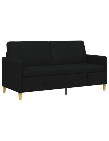Divano con Storage Nero 172 x 78 x 87 cm Poliestere