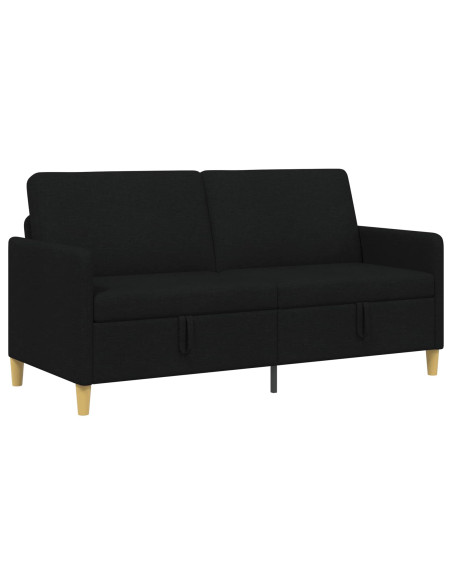 Divano con Storage Nero 172 x 78 x 87 cm Poliestere