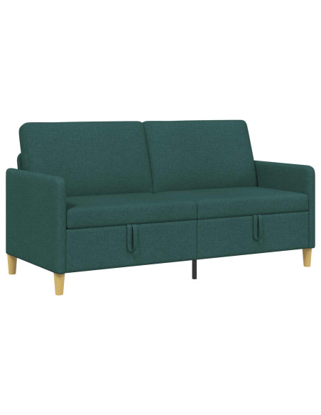 Divano con Storage Verde Scuro 172 x 78 x 87 cm Poliestere