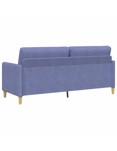 Divano con Storage Blu jeans 192 x 78 x 87 cm Poliestere