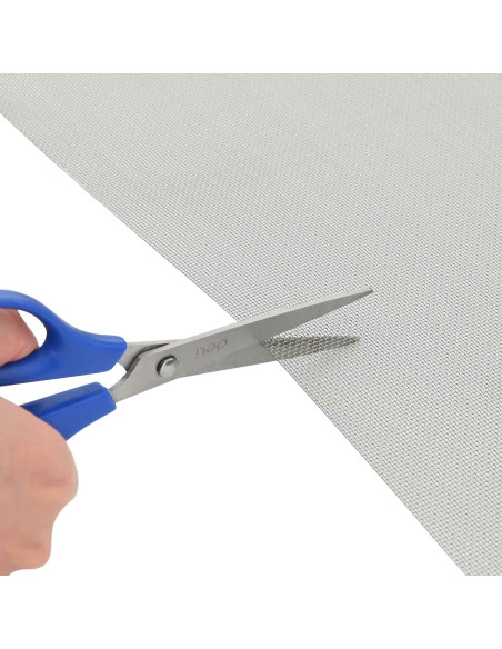 Rete per schermatura 40 x 500 cm 20 Mesh Argento