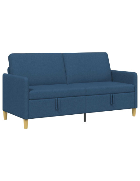 Divano con Storage Blu 172 x 78 x 87 cm Poliestere
