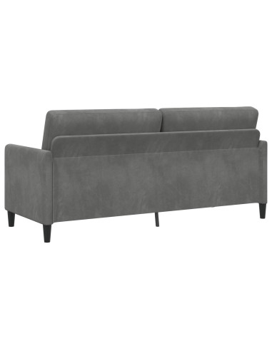Divano con Storage Grigio Scuro 192 x 78 x 87 cm Poliestere
