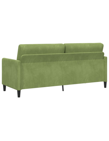 Divano con Storage Verde chiaro 192 x 78 x 87 cm Poliestere