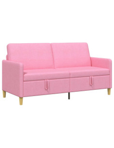 Divano con Storage Rosa 172 x 78 x 87 cm Poliestere 2