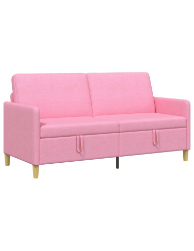 Divano con Storage Rosa 172 x 78 x 87 cm Poliestere