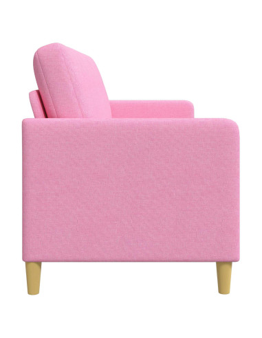 Divano con Storage Rosa 172 x 78 x 87 cm Poliestere