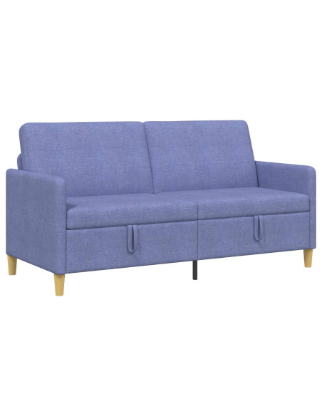 Divano con Storage Blu jeans 172 x 78 x 87 cm Poliestere
