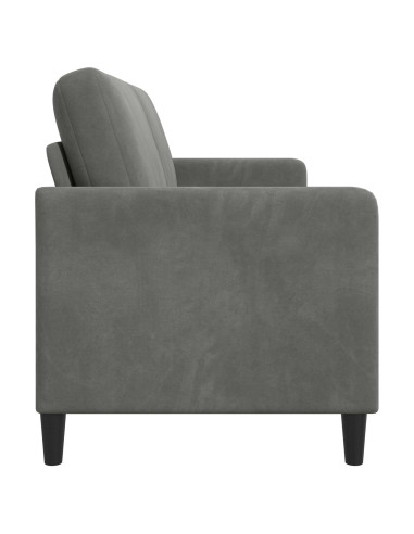 Divano con Storage Grigio Scuro 172 x 78 x 87 cm Poliestere