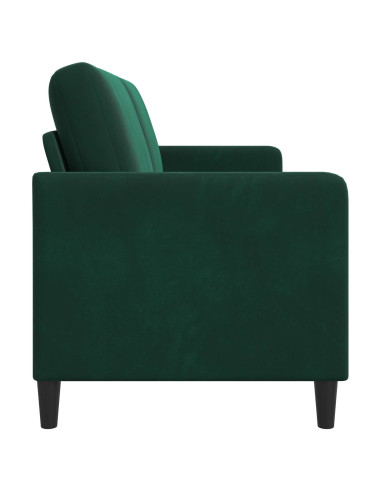 Divano con Storage Verde Scuro 172 x 78 x 87 cm Poliestere