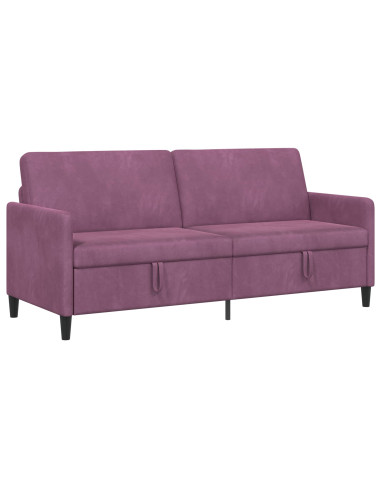 Divano con Storage Viola 192 x 78 x 87 cm Poliestere