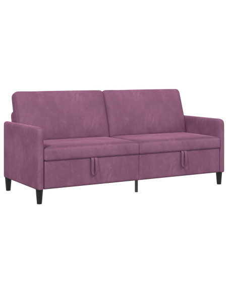 Divano con Storage Viola 192 x 78 x 87 cm Poliestere
